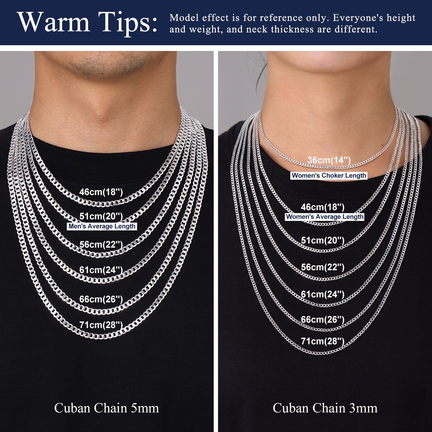 Elegant 3mm Solid 925 Sterling Silver Curb Chain Necklace for Men and Women - Perfect for Every Occasion